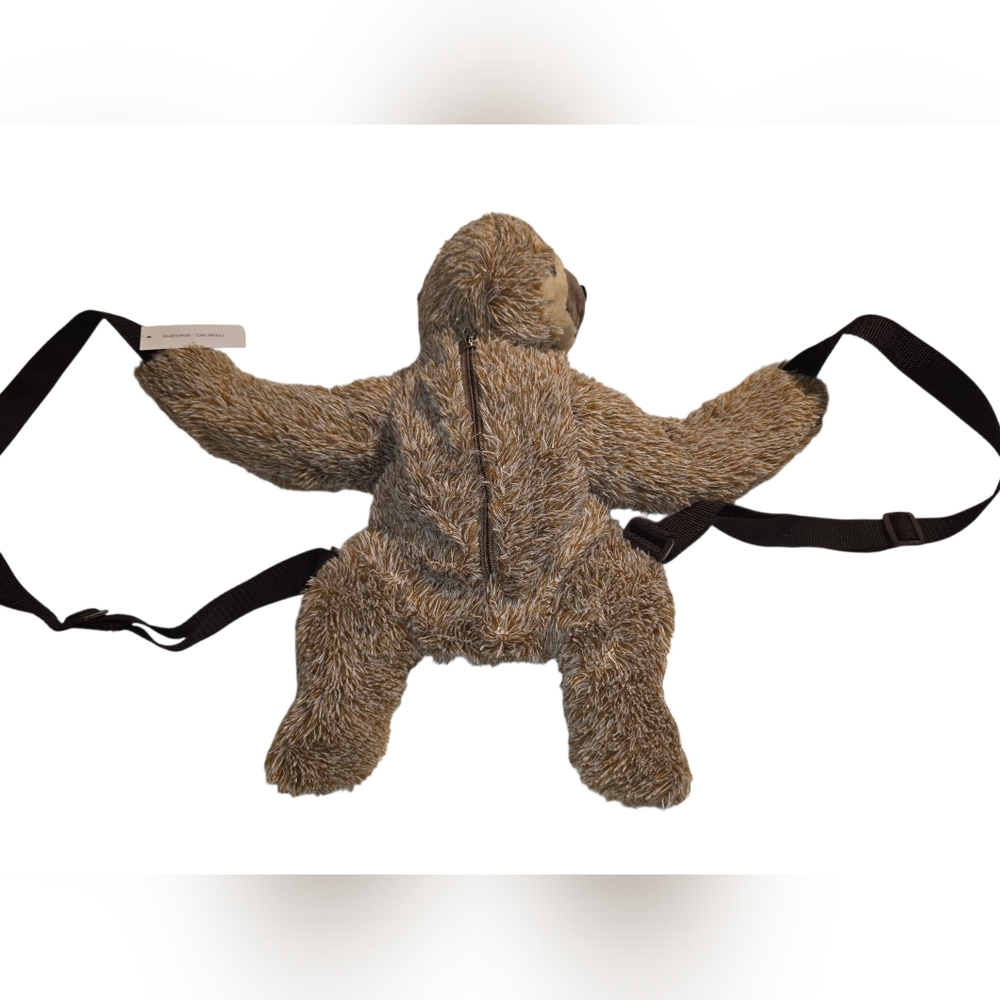 Plush Sloth Backpack - Picture 3 of 3